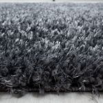 Kusový koberec Brilliant Shaggy 4200 Grey kruh - 200x200 (průměr) kruh cm