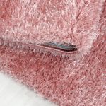 Kusový koberec Brilliant Shaggy 4200 Rose kruh - 80x80 (průměr) kruh cm