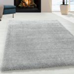 Kusový koberec Brilliant Shaggy 4200 Silver - 80x250 cm