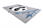 Dětský kusový koberec Petit Panda grey - 120x170 cm