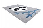 Dětský kusový koberec Petit Panda grey - 180x270 cm