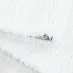 Kusový koberec Brilliant Shaggy 4200 Snow - 80x250 cm