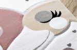 Dětský kusový koberec Petit Flamingos hearts cream - 180x270 cm