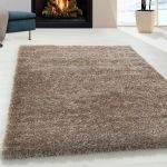 Kusový koberec Brilliant Shaggy 4200 Taupe - 80x250 cm