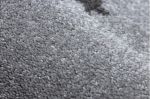 Dětský kusový koberec Petit Elephant stars grey kruh - 140x140 (průměr) kruh cm
