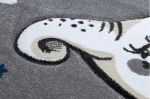 Dětský kusový koberec Petit Elephant stars grey kruh - 160x160 (průměr) kruh cm