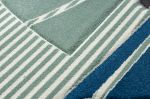 Dětský kusový koberec Petit Sail boat green - 180x270 cm
