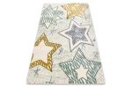 Dětský kusový koberec Petit Stars green - 160x220 cm