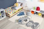 Dětský kusový koberec Petit Teddy bear cream - 80x150 cm