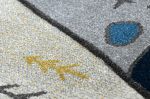 Dětský kusový koberec Petit Tipi grey - 120x170 cm