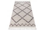 Kusový koberec Berber Asila B5970 cream and brown - 80x150 cm