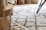 Kusový koberec Berber Tanger B5940 cream and brown - 160x220 cm