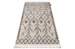 Kusový koberec Berber Tanger B5940 cream and brown - 120x170 cm