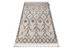 Kusový koberec Berber Tanger B5940 cream and brown - 80x150 cm