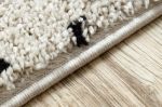Kusový koberec Berber Syla B752 dots cream - 200x290 cm