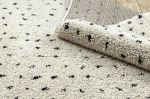 Kusový koberec Berber Syla B752 dots cream - 140x190 cm