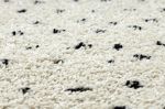 Kusový koberec Berber Syla B752 dots cream kruh - 160x160 (průměr) kruh cm