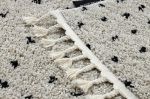 Běhoun Berber Syla B752 dots cream - 60x200 cm