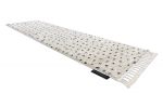 Běhoun Berber Syla B752 dots cream - 60x200 cm