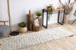 Běhoun Berber Syla B752 dots cream - 60x200 cm