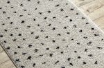 Běhoun Berber Syla B752 dots cream - 60x200 cm