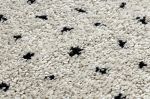 Běhoun Berber Syla B752 dots cream - 60x200 cm