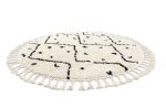 Kusový koberec Berber Tetuan B751 cream kruh - 160x160 (průměr) kruh cm