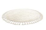 Kusový koberec Berber 9000 cream kruh - 120x120 (průměr) kruh cm