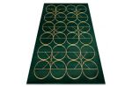 Kusový koberec Emerald 1010 green and gold - 180x270 cm