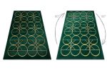 Kusový koberec Emerald 1010 green and gold - 200x290 cm