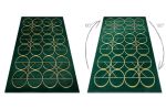 Kusový koberec Emerald 1010 green and gold - 200x290 cm