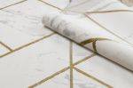 Kusový koberec Emerald geometric 1012 cream and gold - 160x220 cm