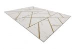 Kusový koberec Emerald geometric 1012 cream and gold - 160x220 cm