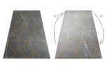 Kusový koberec Emerald geometric 1012 grey and gold - 120x170 cm