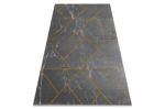 Kusový koberec Emerald geometric 1012 grey and gold - 180x270 cm