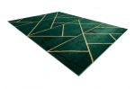 Kusový koberec Emerald geometric 1012 green and gold - 80x150 cm