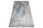 Kusový koberec Emerald 1022 grey and gold - 160x220 cm