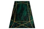 Kusový koberec Emerald 1022 green and gold - 120x170 cm