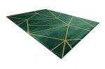 Kusový koberec Emerald 1013 green and gold - 140x190 cm