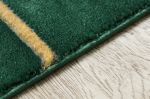 Kusový koberec Emerald 1013 green and gold - 80x150 cm