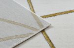 Kusový koberec Emerald 1013 cream and gold - 140x190 cm