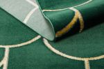 Kusový koberec Emerald 1021 green and gold - 80x150 cm