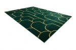 Kusový koberec Emerald 1021 green and gold - 140x190 cm