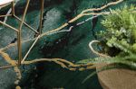 Kusový koberec Emerald 1018 green and gold - 200x290 cm
