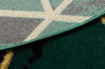 Kusový koberec Emerald 1020 green and gold kruh - 120x120 (průměr) kruh cm