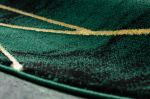 Kusový koberec Emerald 1022 green and gold kruh - 120x120 (průměr) kruh cm