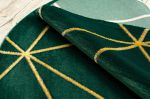 Kusový koberec Emerald 1013 green and gold kruh - 160x160 (průměr) kruh cm