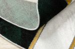 Kusový koberec Emerald 1015 green and gold kruh - 200x200 (průměr) kruh cm