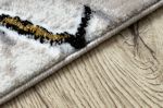 Kusový koberec Gloss 529A 53 3D mramor ivory/beige - 200x290 cm