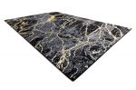 Kusový koberec Gloss 529A 82 3D mramor black/grey - 280x370 cm
